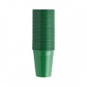 Imagine pahare plastic de unică folosință (set 100 buc.)