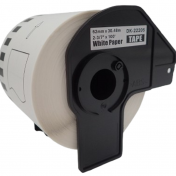 Imagine Rola etichete simplu adezive pentru imprimanta Brother